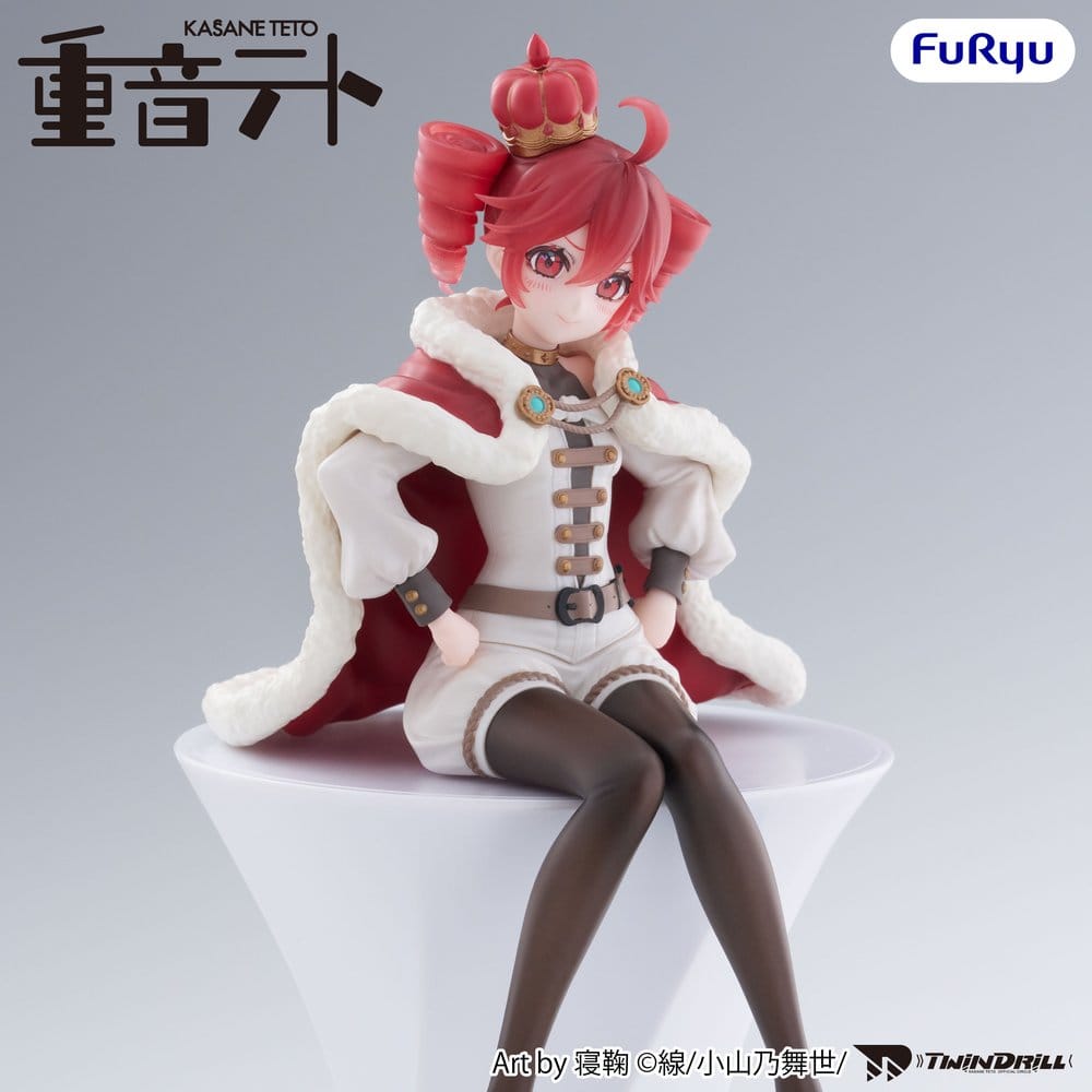 Vocaloid Noodle Stopper PVC Statue Kasane Teto King Ver. 15 cm - AniMuchuu