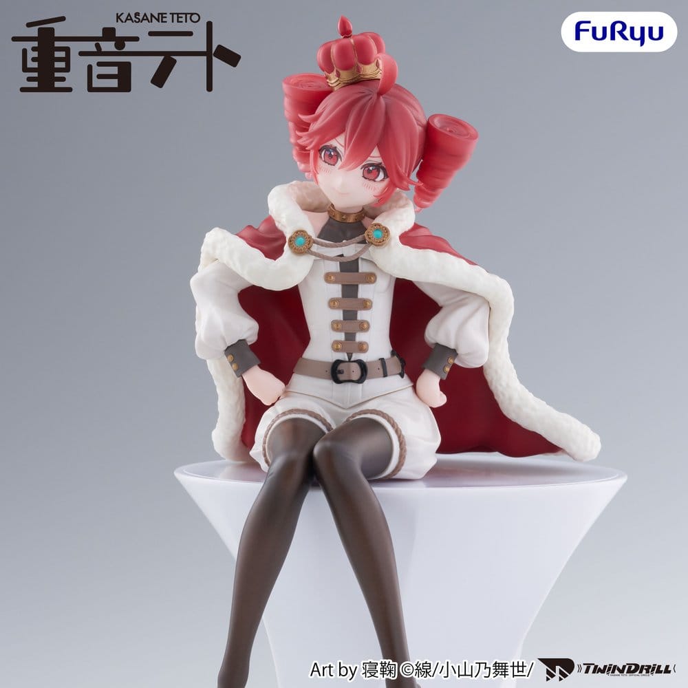 Vocaloid Noodle Stopper PVC Statue Kasane Teto King Ver. 15 cm - AniMuchuu