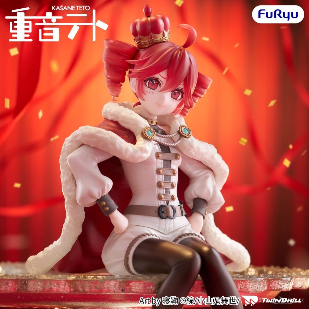 Vocaloid Noodle Stopper PVC Statue Kasane Teto King Ver. 15 cm - AniMuchuu