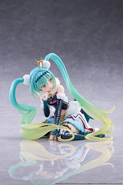 Hatsune Miku Taito Kuji PVC Figure Racing Miku 2018 Ver. Round 8 13 cm - AniMuchuu