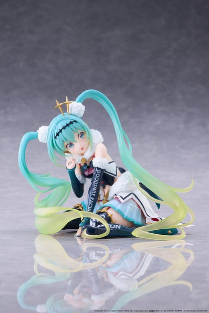 Hatsune Miku Taito Kuji PVC Figure Racing Miku 2018 Ver. Round 8 13 cm - AniMuchuu
