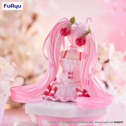 Hatsune Miku Noodle Stopper PVC Statue Sakura Miku 2025 14 cm - AniMuchuu