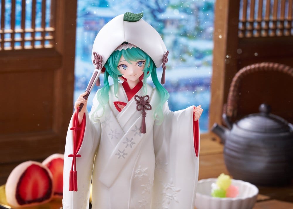 Hatsune Miku AMP+ PVC Figure Snow Miku: All Stars 2013 Ver. 23 cm - AniMuchuu