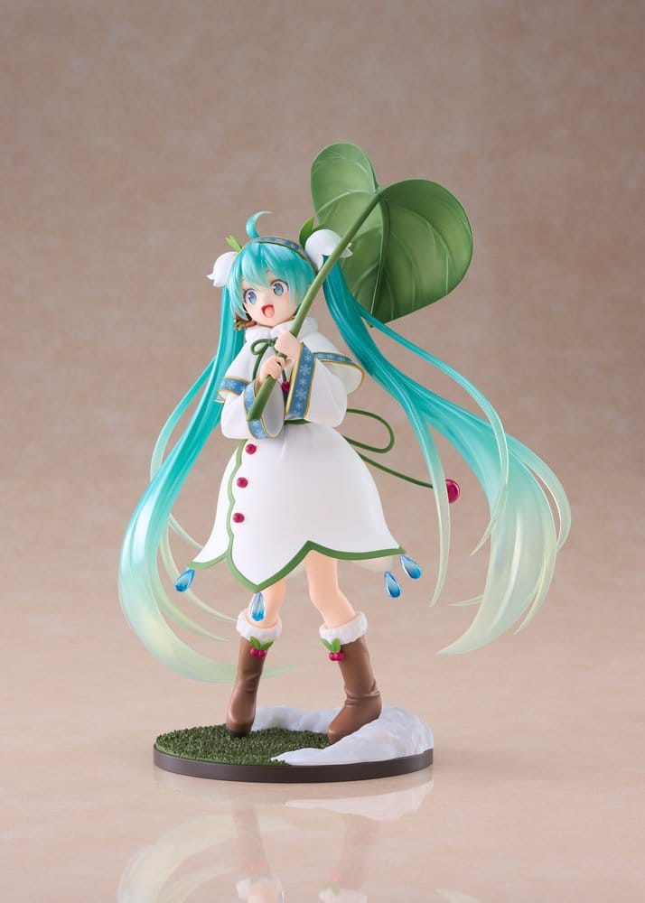 Hatsune Miku AMP+ PVC Figure Snow Miku: All Stars 2015 Ver. 22 cm - AniMuchuu