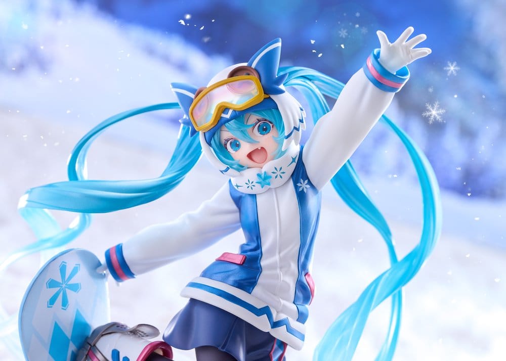 Hatsune Miku AMP+ PVC Figure Snow Miku: All Stars 2016 Ver. 23 cm - AniMuchuu