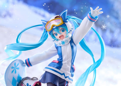 Hatsune Miku AMP+ PVC Figure Snow Miku: All Stars 2016 Ver. 23 cm - AniMuchuu
