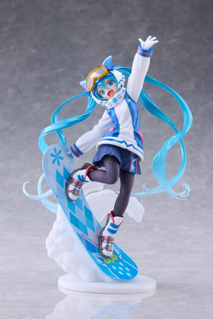 Hatsune Miku AMP+ PVC Figure Snow Miku: All Stars 2016 Ver. 23 cm - AniMuchuu