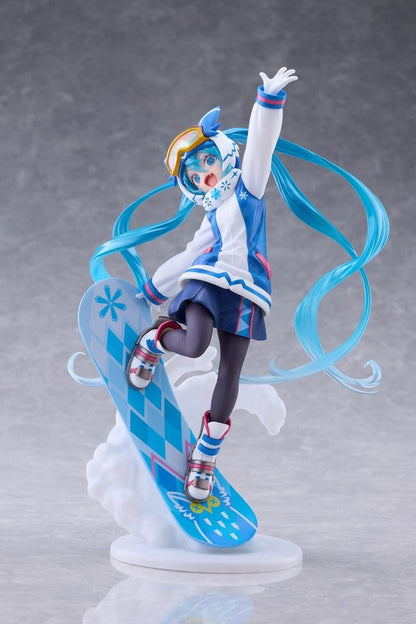 Hatsune Miku AMP+ PVC Figure Snow Miku: All Stars 2016 Ver. 23 cm - AniMuchuu