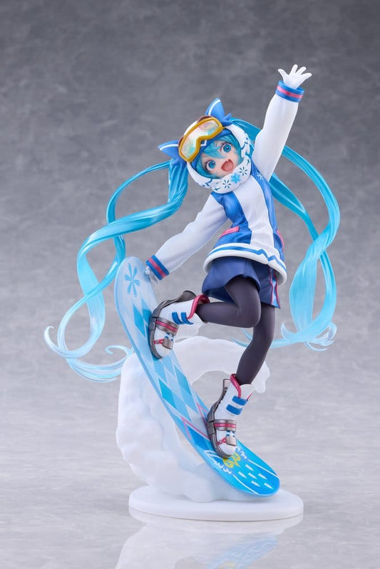 Hatsune Miku AMP+ PVC Figure Snow Miku: All Stars 2016 Ver. 23 cm - AniMuchuu
