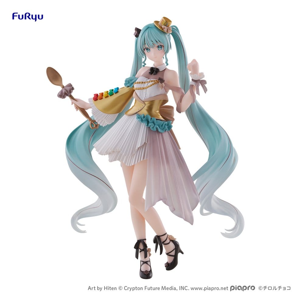 Vocaloid x Tirol Choco PVC Figure Hatsune Miku: Coffee Nougat Another Color 19 cm - AniMuchuu