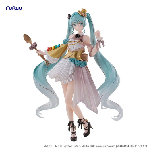 Vocaloid x Tirol Choco PVC Figure Hatsune Miku: Coffee Nougat Another Color 19 cm - AniMuchuu