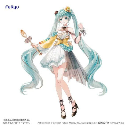 Vocaloid x Tirol Choco PVC Figure Hatsune Miku: Coffee Nougat Another Color 19 cm - AniMuchuu