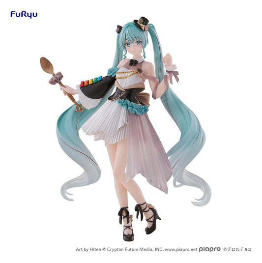 Vocaloid x Tirol Choco PVC Figure Hatsune Miku: Coffee Nougat 19 cm - AniMuchuu