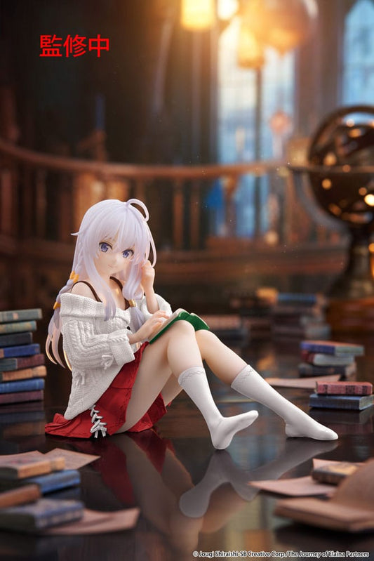 Wandering Witch PVC Statue Desktop Cute Figure Elaina Casual Clothes 13 cm - AniMuchuu
