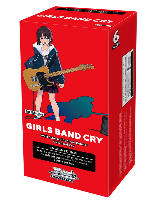 Weiß Schwarz - Girls Band Cry - Premium Booster Box - AniMuchuu