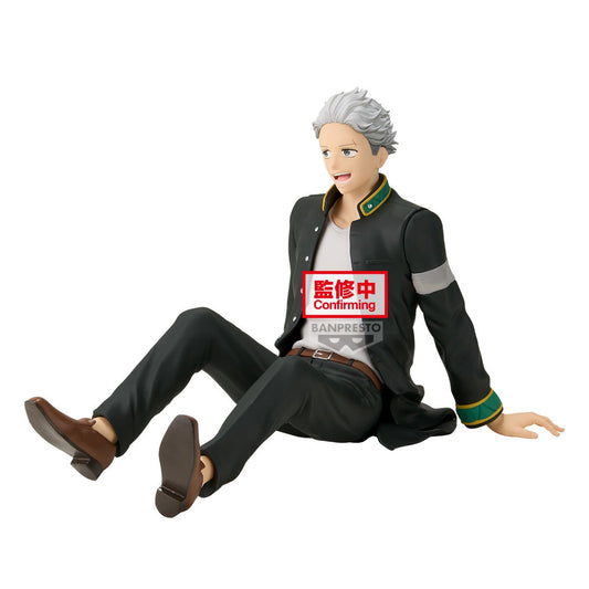 Wind Breaker Chatting Time PVC Statue Umemiya Hajime 17 cm - AniMuchuu