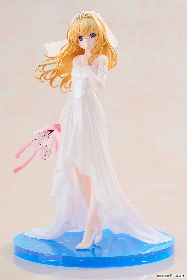 Your Lie in April G.S. Collection PVC Figure 1/7 Kaori Miyazono: Wedding Dress 22 cm - AniMuchuu