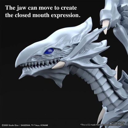 Yu-Gi-Oh! - Figure Rise Amplified Blue Eyes White Dragon Model Kit - AniMuchuu