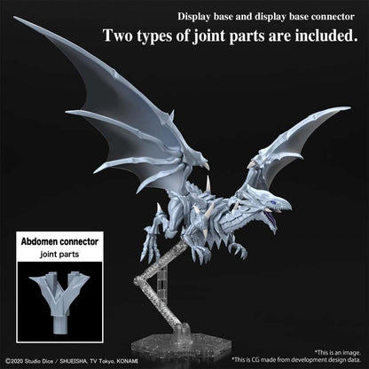 Yu-Gi-Oh! - Figure Rise Amplified Blue Eyes White Dragon Model Kit - AniMuchuu
