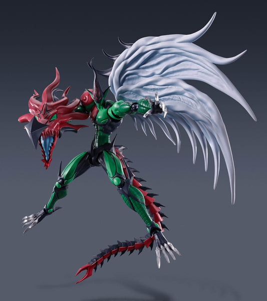 Yu-Gi-Oh! GX S.H. MonsterArts Action Figure Elemental Hero Flame Wingman 19 cm - AniMuchuu