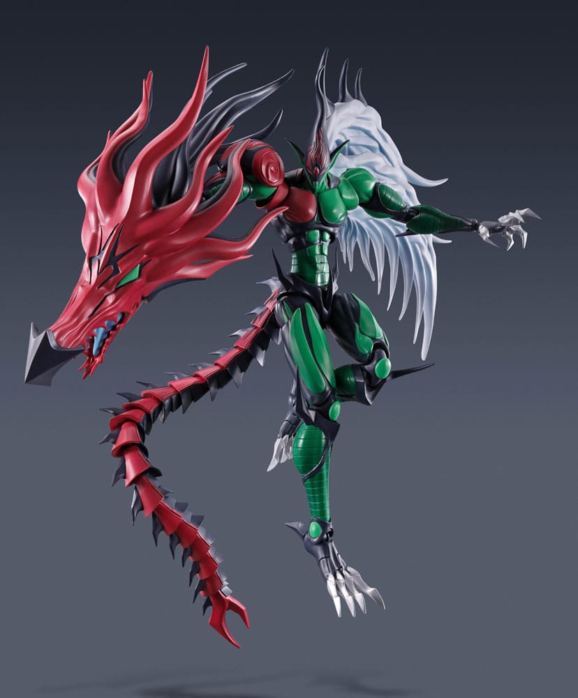 Yu-Gi-Oh! GX S.H. MonsterArts Action Figure Elemental Hero Flame Wingman 19 cm - AniMuchuu