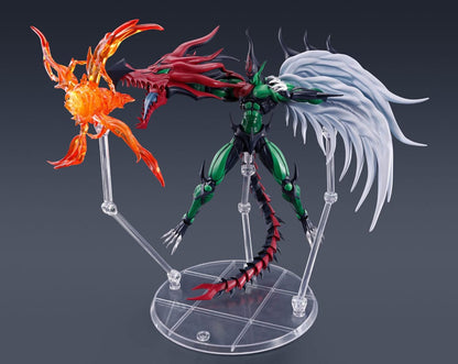 Yu-Gi-Oh! GX S.H. MonsterArts Action Figure Elemental Hero Flame Wingman 19 cm - AniMuchuu