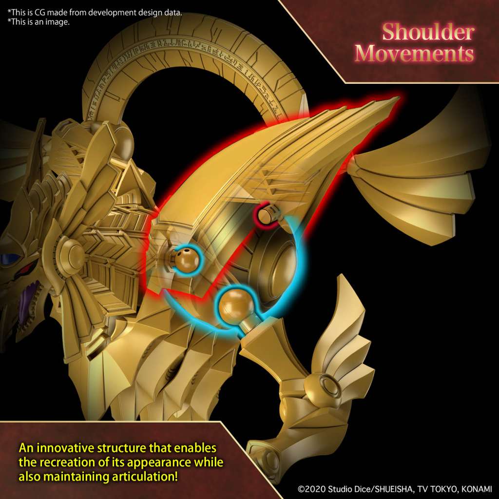 Yu-Gi-Oh! - Figure Rise Amplified Winged Dragon of Ra Model Kit 30 cm - AniMuchuu