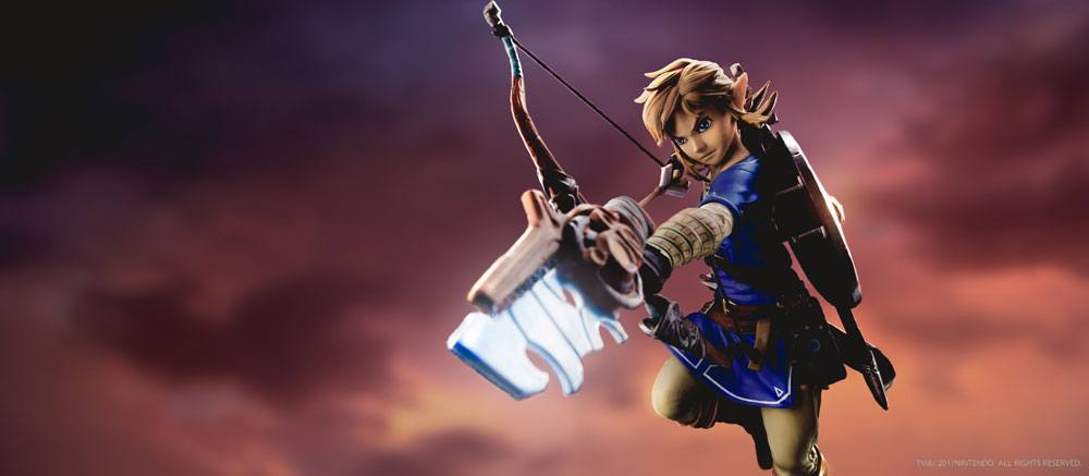 The Legend of Zelda Breath of the Wild PVC Statue Link 25 cm - AniMuchuu